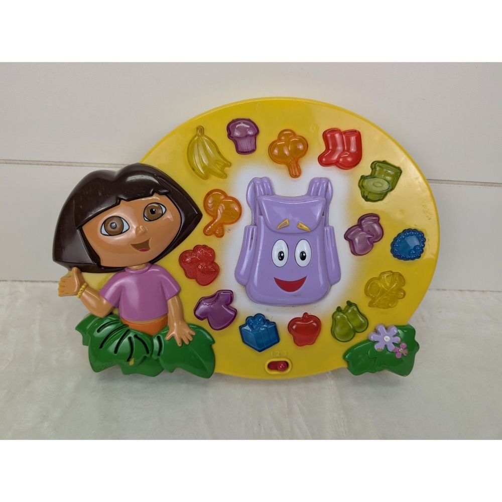 Dora The Explorer Electronic Learning Toy Find It Two Ways Bilingual Game 2002